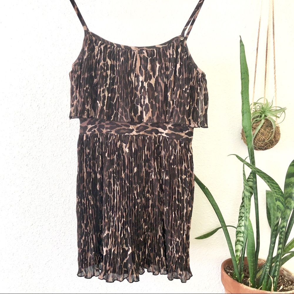 Guess Leopard mini dress